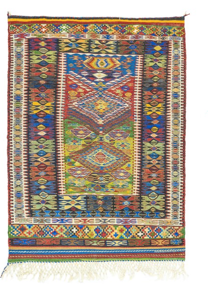 Güre El Dokuma Yün Nuzumla Kilim 138X189 cm