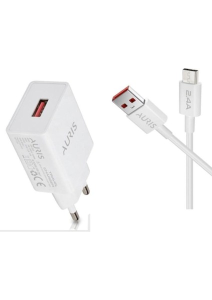 Ev Tipi  Şarj Cihazı 2in1 Micro USB 2.4A