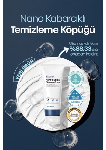 Nano Bubble Kabarcık Yüz Temizleme Köpüğü - Nano Bubble Cleansing Foam 200 ml