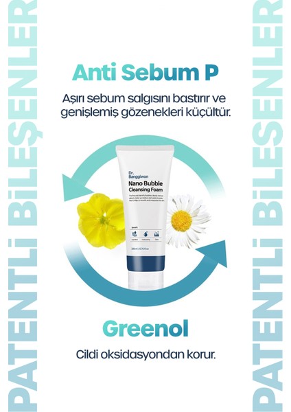 Nano Bubble Kabarcık Yüz Temizleme Köpüğü - Nano Bubble Cleansing Foam 200 ml