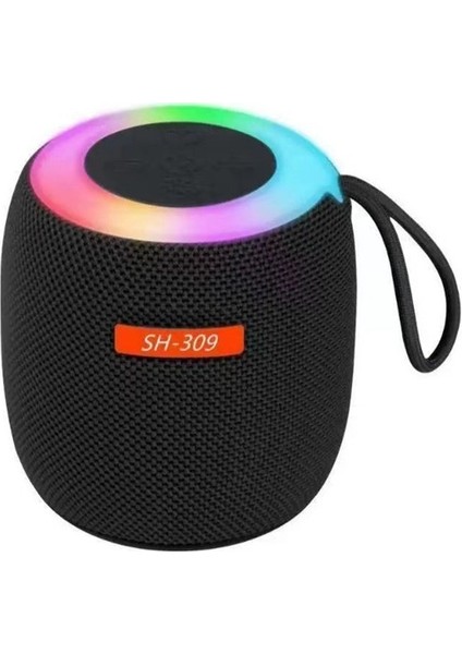 Renkli Işıklı Bluetooth Mini Hoparlör (Yurt Dışından)