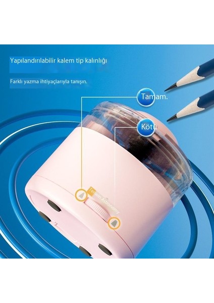 Elektrikli Kalemtıraş Çocuk Otomatik Kalem Bileme Makinesi (Yurt Dışından) modelleri