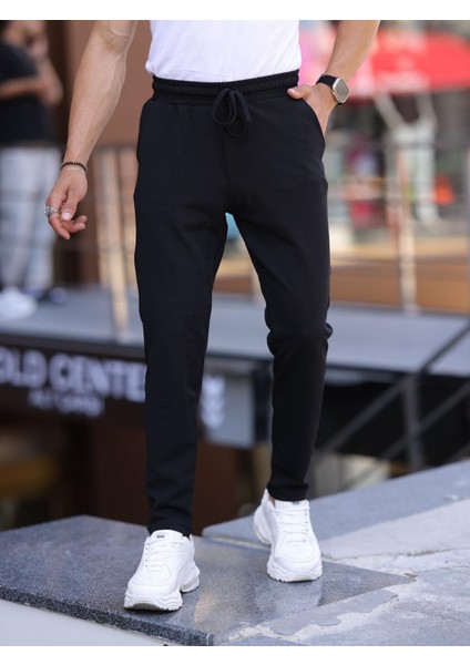 Erkek Basic Bisiklet Yaka T-Shirt & Iki Iplik Eşofman Altı Regular Fit Eşofman Takımı indirimleri