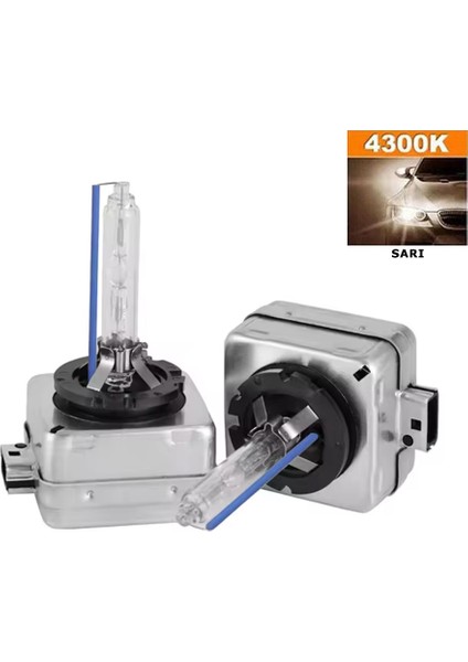 Tecnopoint D1S / D1R 4300K Sarı Hıd Xenon Ampul 2 Adet