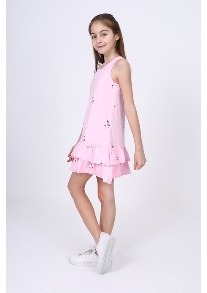 Kız Çocuk Baskılı Elbise fiyatları