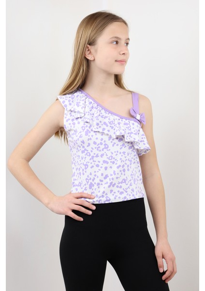 Kız Çocuk Desenli Atlet