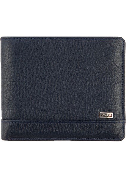 Deri Erkek Cüzdan Lacivert C159-04
