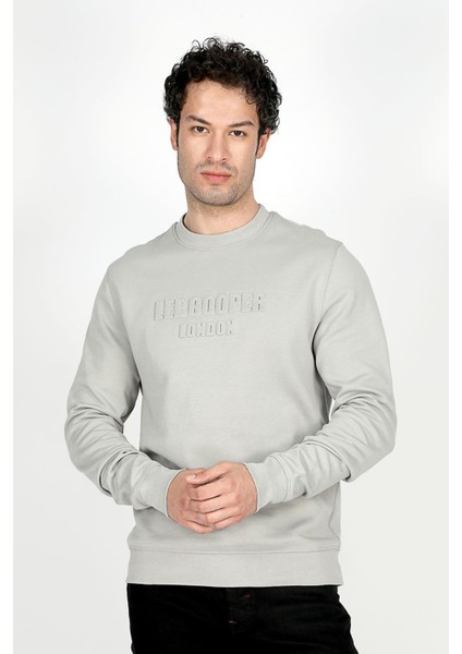 Shawn Erkek O Yaka Sweatshirt Buz Gri fiyatları
