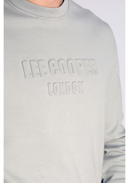 Shawn Erkek O Yaka Sweatshirt Buz Gri fırsatları