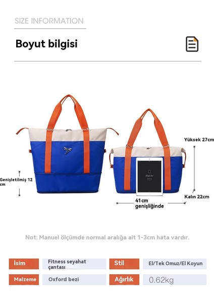 Şık Kontrast Seyahat Çantası (Yurt Dışından) fiyatları
