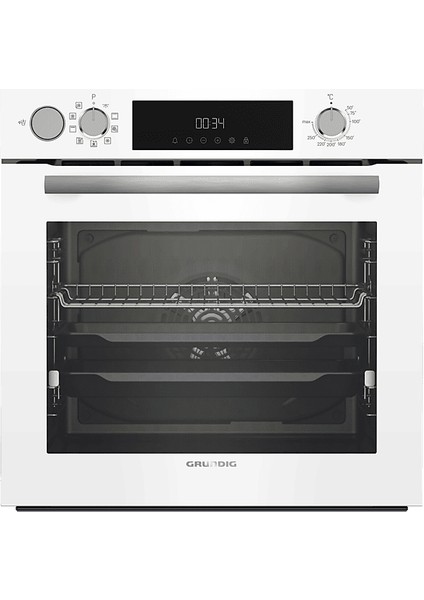 Grundıg Gebd 12302 W Fırın Buhar Destekli Ankastre Fırın Beyaz indirimleri