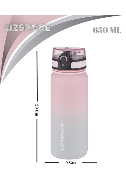 Colorful Trıtan Matara New Design- 650 Ml.