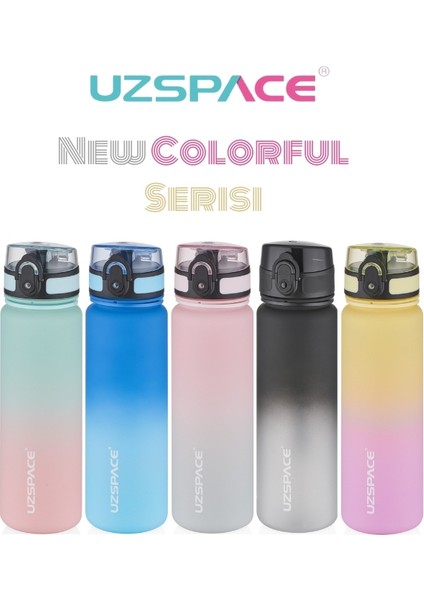 Colorful Trıtan Matara New Design- 650 Ml.