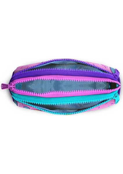 Pembe Mor Milkshake Dondurma Desenli 3’lü Okul Çanta Seti