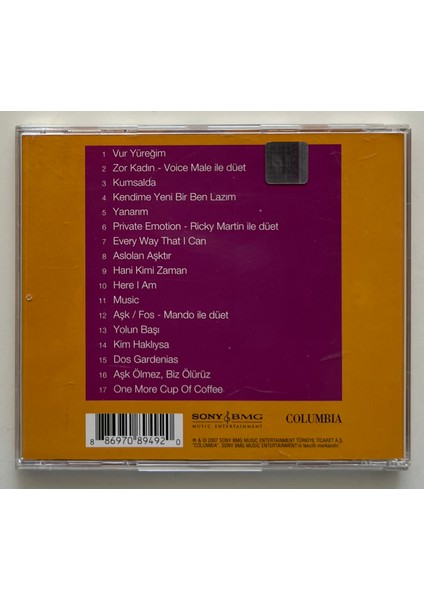 Sertab Erener The Best Of En Iyiler Yerli Albüm Müzik CD