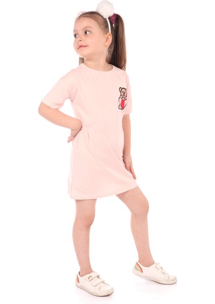 Kız Bebek Nakışlı Elbise