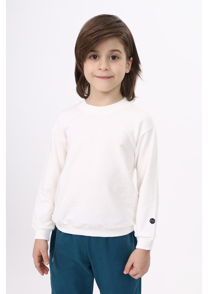Erkek Çocuk Baskılı Sweatshirt