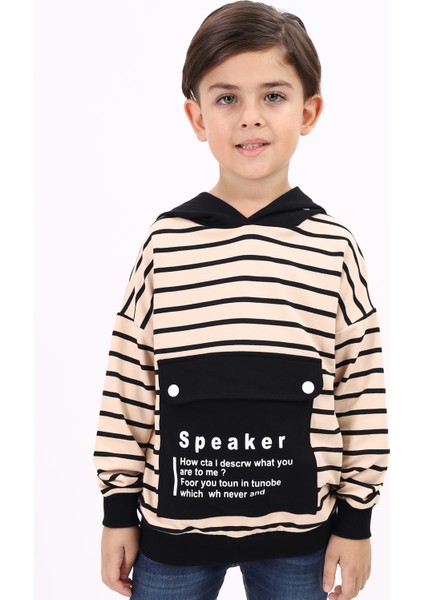 Erkek Çocuk Baskılı Sweatshirt