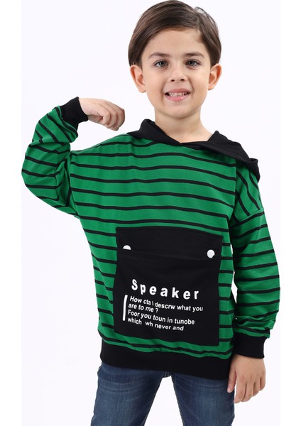 Erkek Çocuk Baskılı Sweatshirt