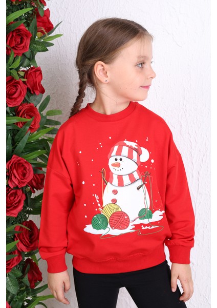 Unisex Çocuk Baskılı Sweatshirt modelleri