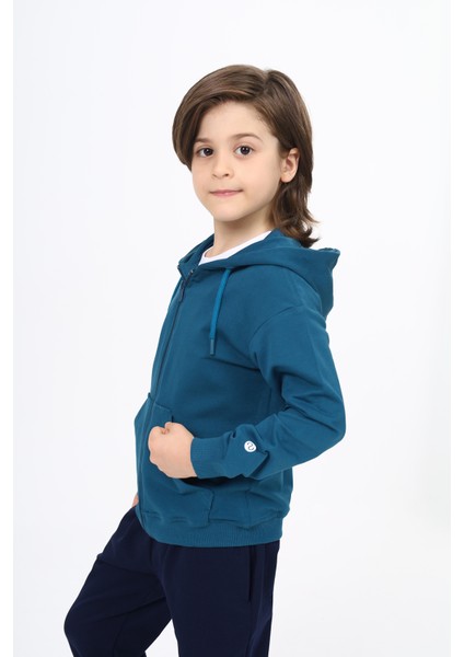 Erkek Çocuk Baskılı Hırka
