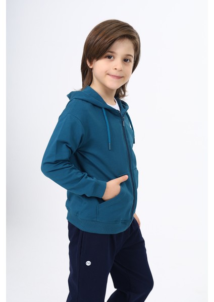Erkek Çocuk Baskılı Hırka