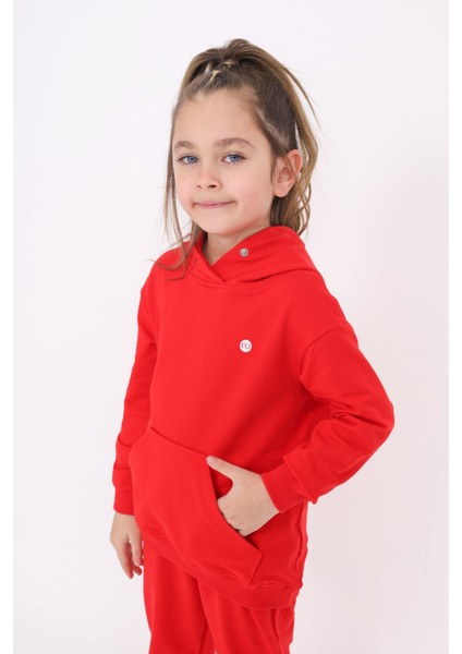 Kız Çocuk Baskılı Sweatshirt