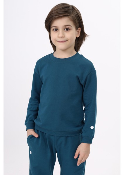 Erkek Çocuk Baskılı Sweatshirt