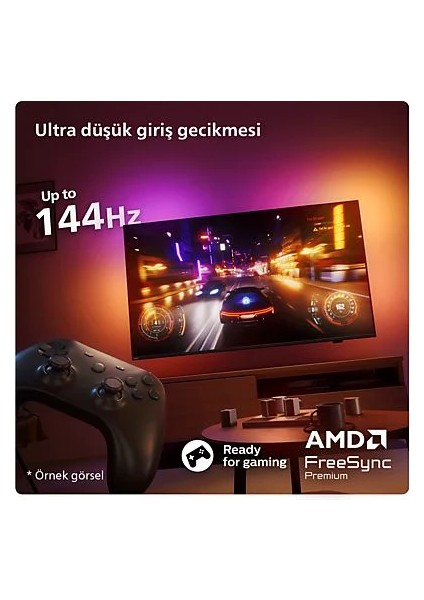 Phılıps The Xtra 85PML9009/12 85'' 215 Ekran Uydu Alıcılı 4K Ultra HD Smart Ambilight LED TV