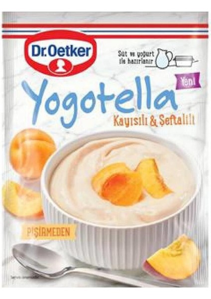 Yogotella Kayısılı Şeftalili 77 gr. (6'lı)
