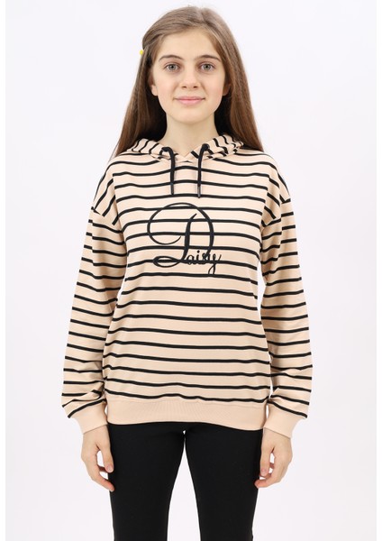 Kız Çocuk Nakışlı Sweatshirt