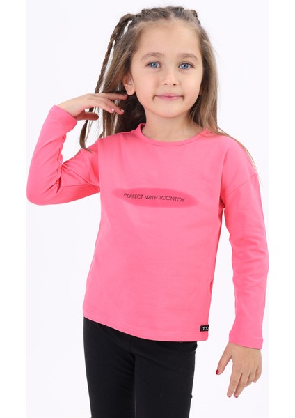 Kız Çocuk Baskılı Tişört modelleri