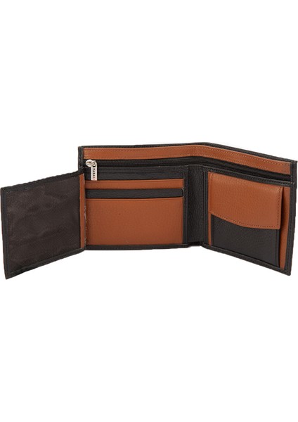 Deri Erkek Cüzdan Siyah-Taba C163-13 modelleri