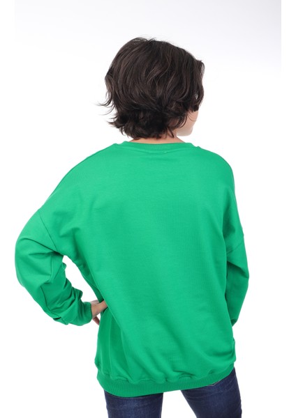 Erkek Çocuk Baskılı Sweatshirt modelleri