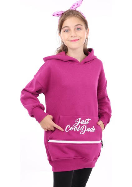 Kız Çocuk Nakışlı Sweatshirt