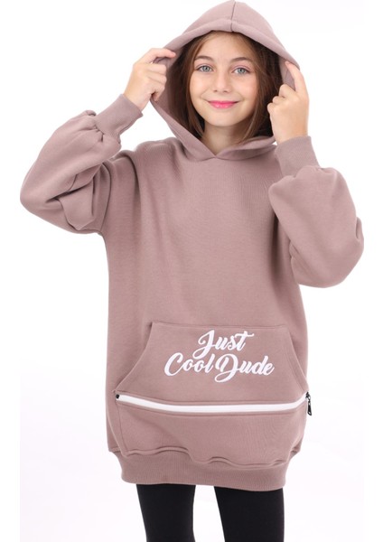 Kız Çocuk Nakışlı Sweatshirt