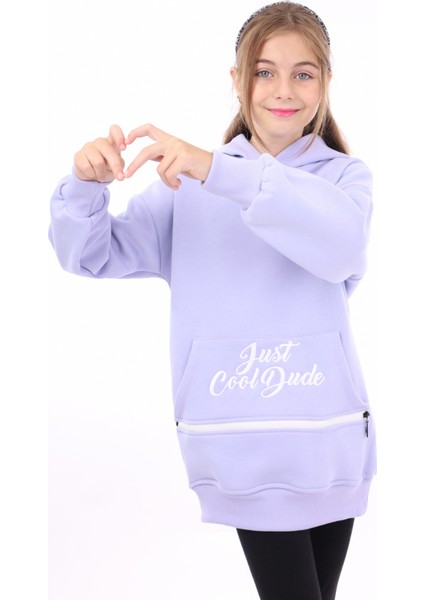 Kız Çocuk Nakışlı Sweatshirt