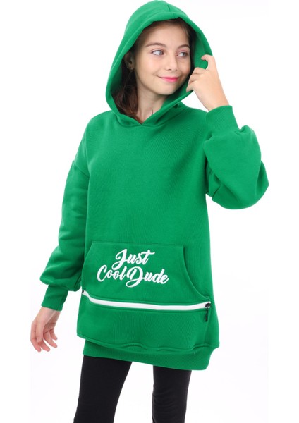 Kız Çocuk Nakışlı Sweatshirt