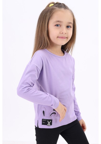 Kız Çocuk Nakışlı Tişört modelleri