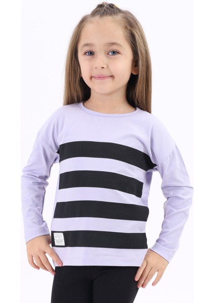Kız Çocuk Baskılı Tişört