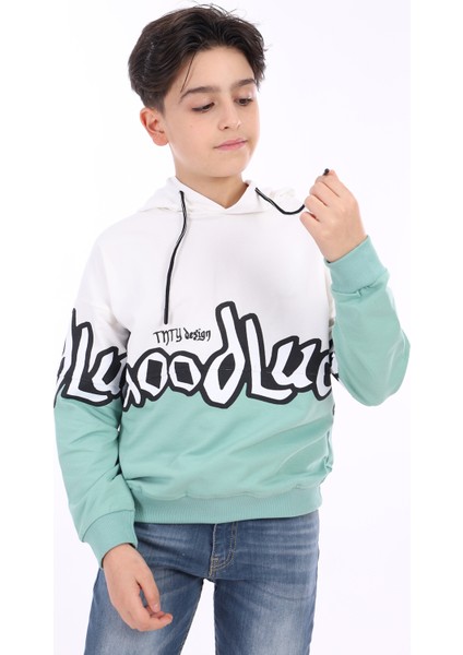 Erkek Çocuk Baskılı Sweatshirt