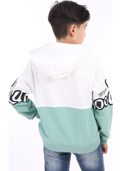 Erkek Çocuk Baskılı Sweatshirt