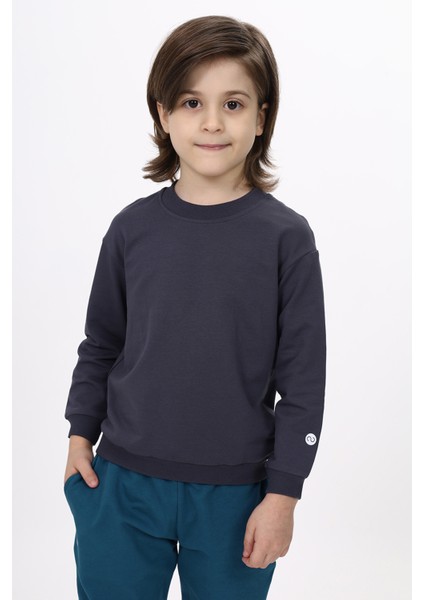 Erkek Çocuk Baskılı Sweatshirt