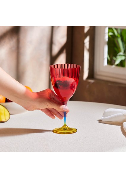 Dolce Cam Kadeh 400 ml Kırmızı modelleri