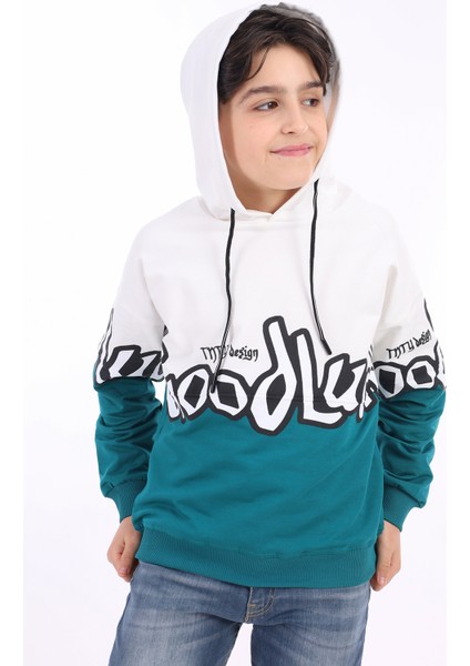 Erkek Çocuk Baskılı Sweatshirt