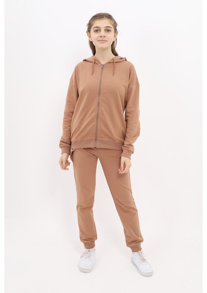 Kız Çocuk Baskılı Eşofman Takım