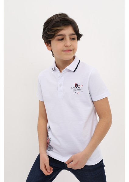 Erkek Çocuk Baskılı Tişört