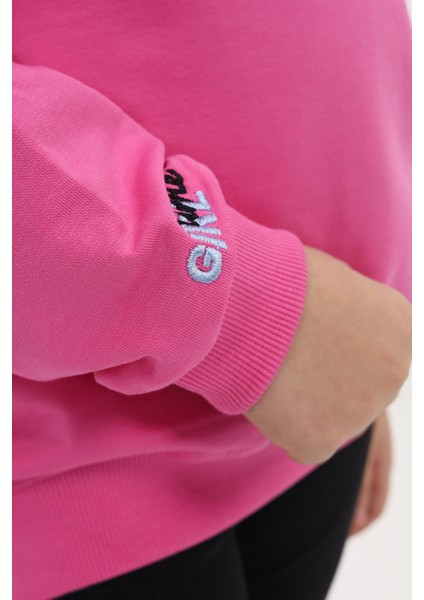 Kız Çocuk Nakışlı Sweatshirt modelleri