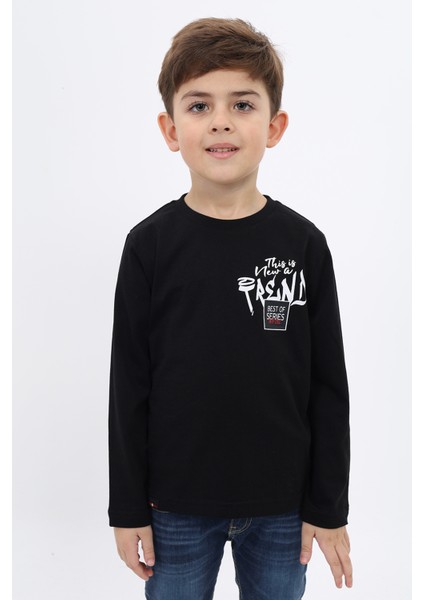 Erkek Çocuk Baskılı Tişört