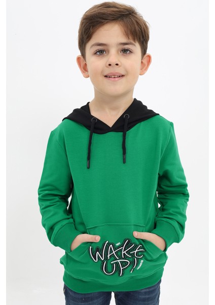 Erkek Çocuk Baskılı Sweatshirt